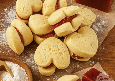 Biscoito Amor perfeito recheado