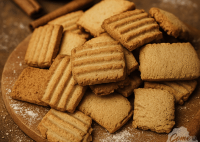 Biscoito Maçã com Canela